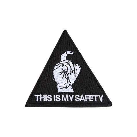 This Is My Safety Embroidery Tactical Patch Frogmanglobal