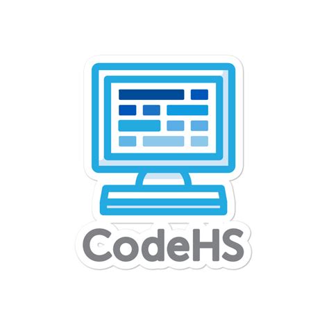 CodeHS Square Logo Sticker