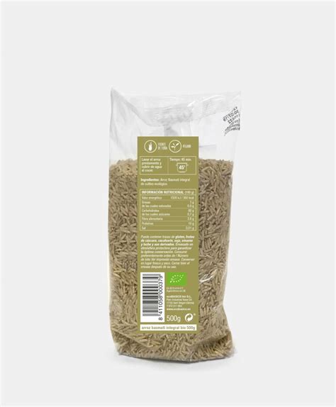 Arroz Basmati Integral Bio Ecobasics