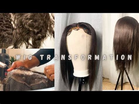 HOW TO Revamp Any Wig At Home Revive Restore Old Wigs South