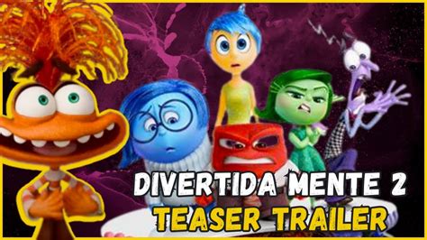 DIVERTIDA MENTE 2 TEASER TRAILER DUBLADO YouTube