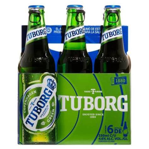 Cerveza Tuborg 6 Pack Claras Con 330 Ml C U Walmart