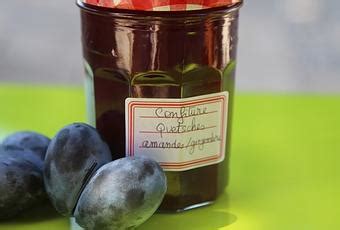 Confiture de quetsches amandes gingembre À Voir