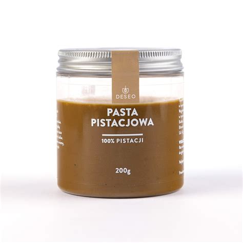 Pasta Pistacjowa G G Pasta Z Pistacji Cukiernia Deseo