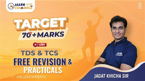 Target 70 TDS TCS Detailed Revision DT Income Tax CMA CA Final