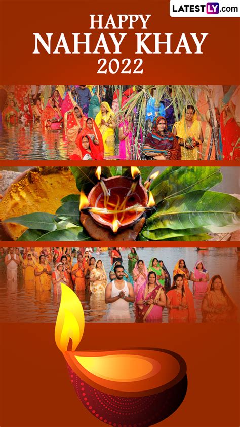 Happy Nahay Khay 2022 Celebrate The First Day Of Chhath Puja By