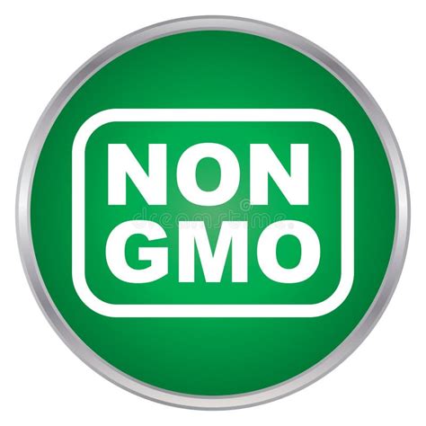 Non Gmo Sign Stock Vector Illustration Of Note Frame 103761103