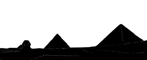 Stock Pictures Pyramid Silhouettes And Sketches