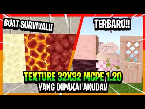 Ini Dia Texture Yang Dipakai Akudav Di Mcpe Minecraft Youtube