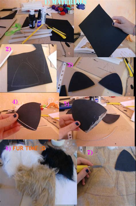 Fursuit Ears Tutorial Part 1 By Orange Kitsunee On Deviantart