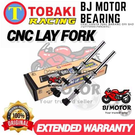 TOBAKI CNC LAY FORK SET Y15ZR LC135 EX5 NVX TXR150 KRISS Y125ZR SRL