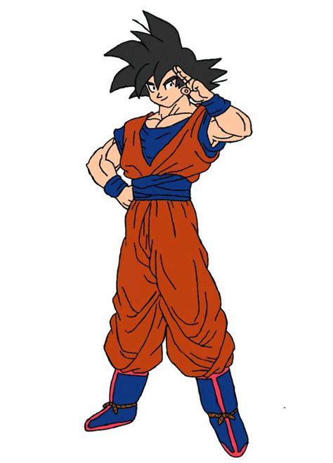 Goku - Saga Cell by zener88 on DeviantArt