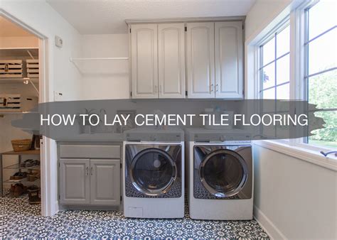 How To Lay Cement Tile (In 8 Easy Steps) | Construction2style