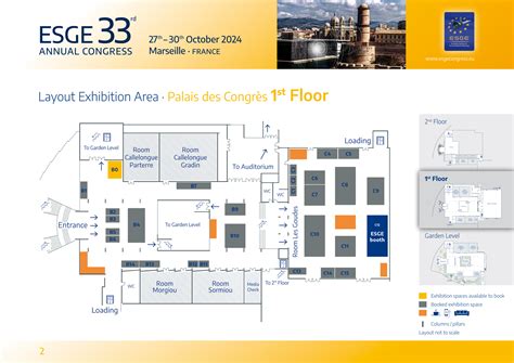 Exhibition Floor Plan Esge Rd Annual Congress