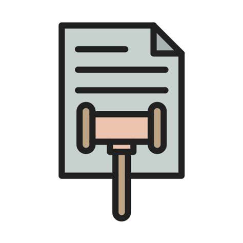 legislation generic outline color icon
