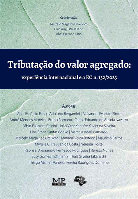 Tributa O Do Valor Agregado Mp Editora