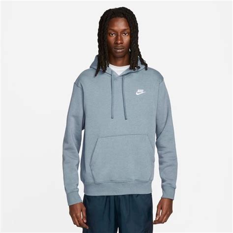 Nike Hoodie Nsw Club Blauw Wit Unisportstore Nl