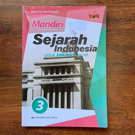 Jual Buku Mandiri Pelajaran Sejarah Indonesia Kelas Penerbit