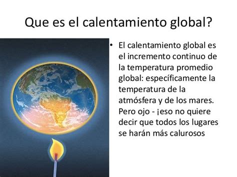 Calentamiento Global