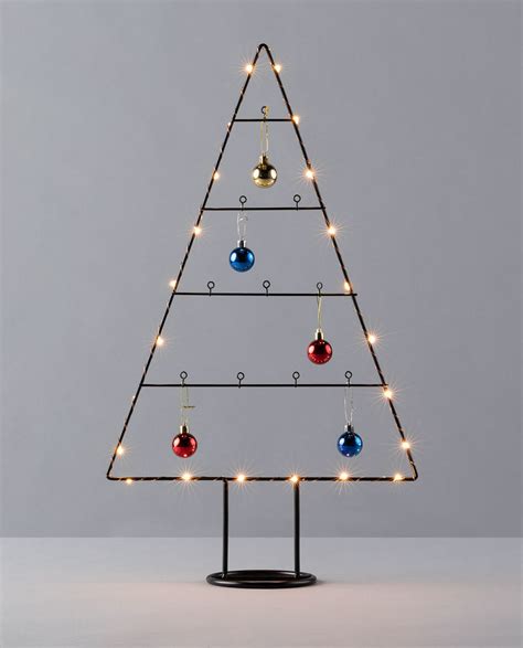 Metal Christmas Tree With Led Lights Neem