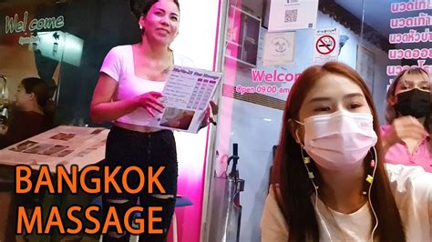 Bangkok Massage Shops Walk Tour Sukhumvit 22 Youtube