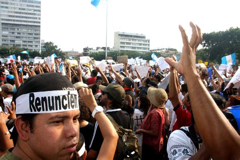 Fiesta Ciudadana Las Protestas En Guatemala El Turbi N