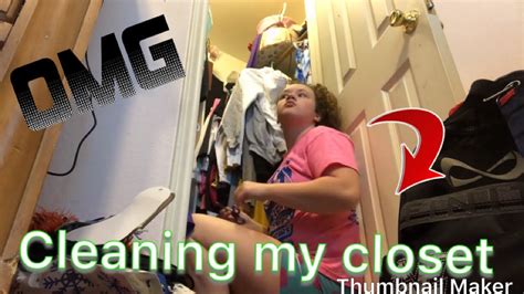 Cleaning My Closet Out 😬 Youtube