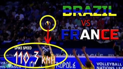 France Vs Brazil Highlights Final Round Men S VNL 2018 YouTube