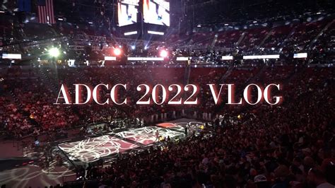 Adcc 2022 Vlog Youtube