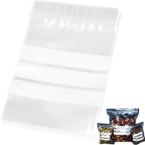 Pi Ces Sachets Refermables Plastique Pochette Plastique Bijoux