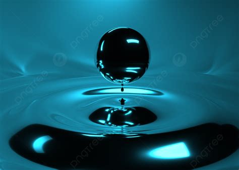 3d Water Drop Wallpaper