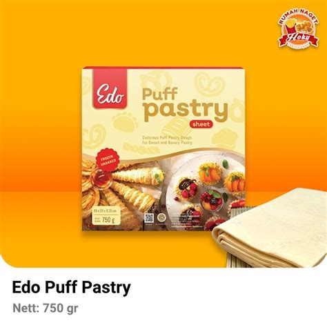 Jual Edo Puff Pastry Gr Isi Lembar X X Cm Shopee Indonesia