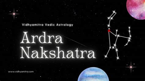 Ardra Nakshatra In Astrology Characteristics Padas And Remedies