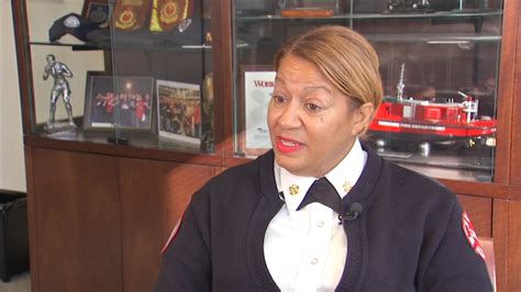 Annette Nance Holt Reflects On Journey To Be Chicago Fire Departments First Black Female Deputy