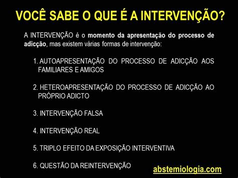 O Que Intervenção - O Que é Intervenção Humana - NAZAEDU