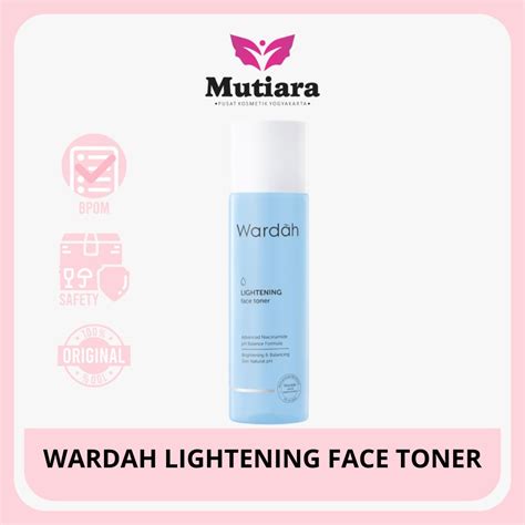 Jual Wardah Lightening Face Toner 125 Ml Shopee Indonesia