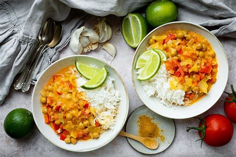 Curry Rezept Mit Kichererbsen Und Kokosmilch