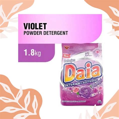 Jual Daia Violet Bubuk Detergen Kg Indonesia Shopee Indonesia