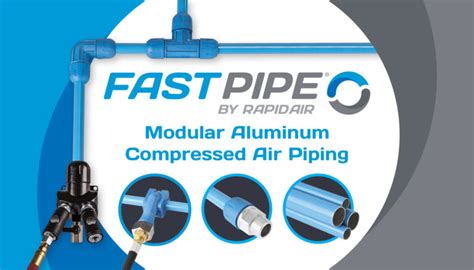 Air Line Systems Pipe For Compressed Air Systems RapidAir FastPipe