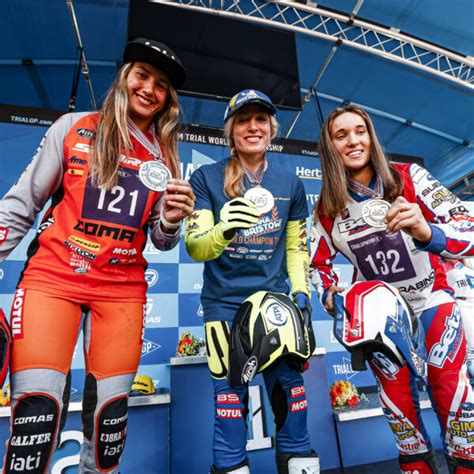 Emma Bristow D Croche Son Titre De Championne Du Monde De Trial