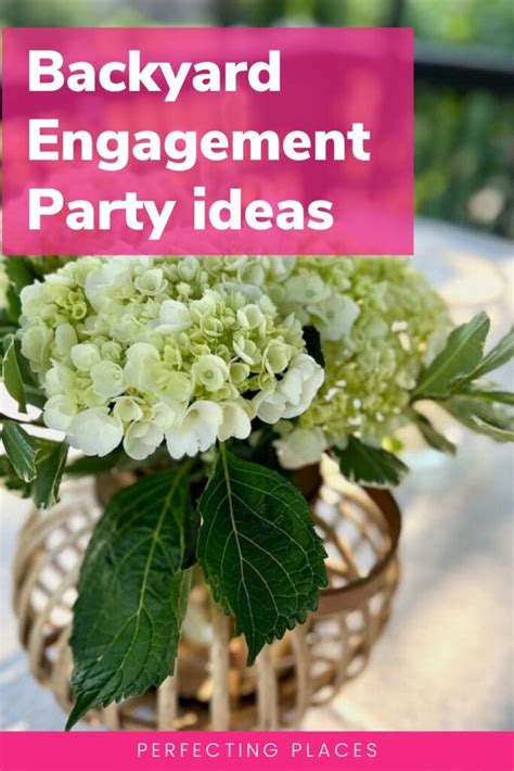 The Best Backyard Engagement Party Ideas And Tips Perfecting