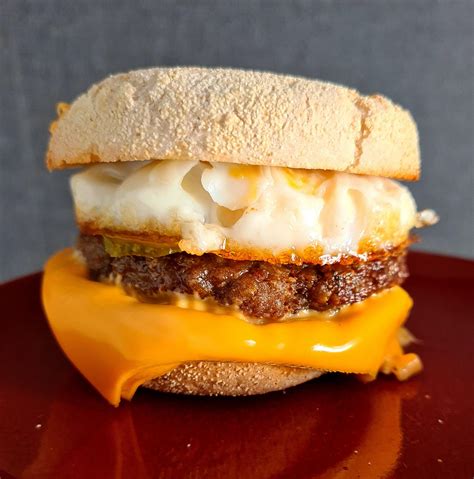 Homemade mcmuffin : r/BreakfastFood