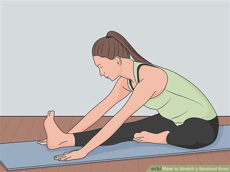 3 Easy Ways To Stretch A Sprained Knee Wikihow Health