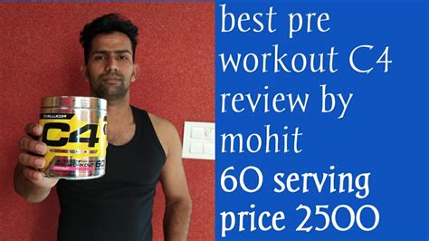 C4 Pre Workout💪 Review By Mohit Youtube