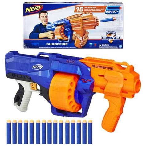 Jual Nerf N Strike Elite Surgefire Blaster Gun Original Shopee Indonesia