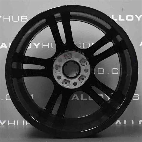 Genuine Bmw 34 Series 400m Sport 18″ Inch Oem Alloy Wheels Black Alloy Hub