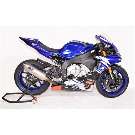 Ligne complète d échappement moto SPARK pour moto YAMAHA YZF R1 avec