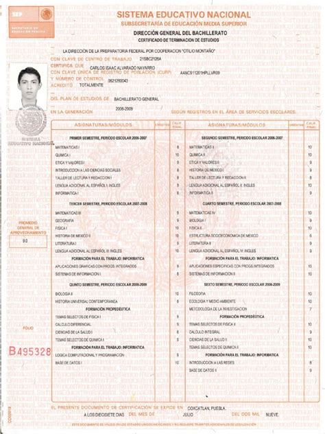 03 Certificado De Bachillerato