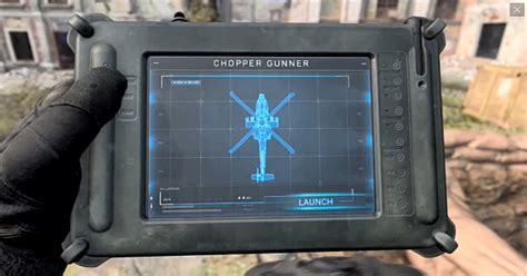 Warzone Chopper Gunner Killstreak Guide Call Of Duty Modern