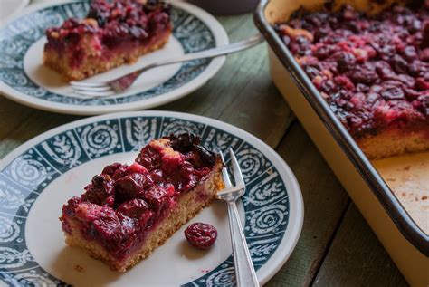 Sour Cherry Cake Cooking Along The Drava Croatian Traditional Food